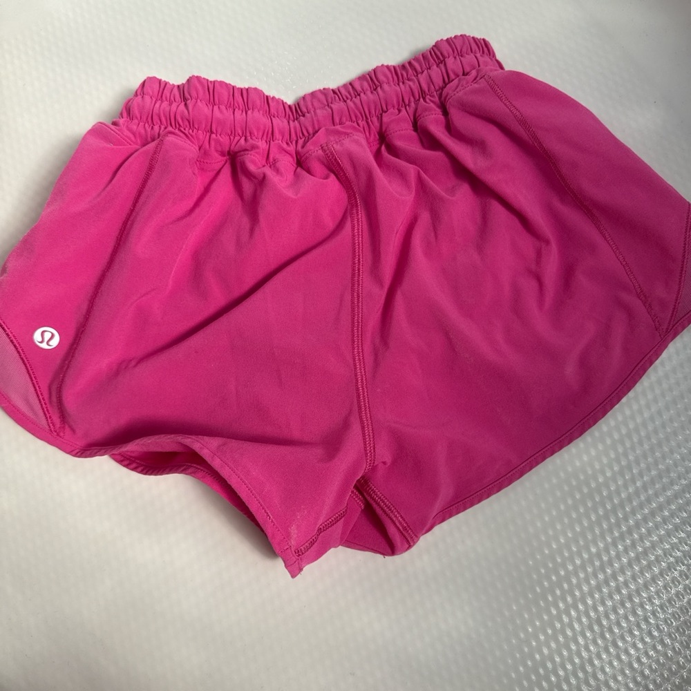 lululemon athletica Sonic Pink Athletic Shorts